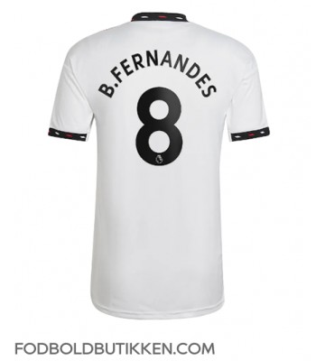 Manchester United Bruno Fernandes #8 Udebanetrøje 2022-23 Kortærmet